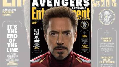 La revista estadounidense Entertainment Weekly realizó una extensa entrevista con los 'primeros seis' vengadores del Universo Marvel y decidió diseñar las portadas conmemorativas con los mismos. En esta destacan a Robert Downey JR que protagoniza a Iron Man.