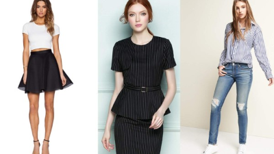 Intenta lograr llamar la atención en la parte que más te gusta de tu cuerpo.