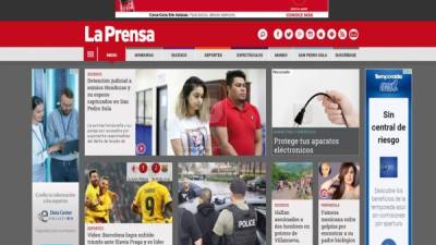 WEB LA PRENSAEl portal www.laprensa.hn es el más visitado y líder en Honduras gracias a sus coberturas noticiosas dentro y fuera del país y por su constante actualización e innovación.https://www.laprensa.hn/