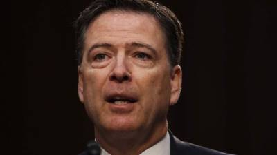 El exdirector del FBI James Comey. EFE
