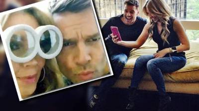 Thalía y Ricky Martin.