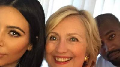 Kim Kardashian y Hillary Clinton.
