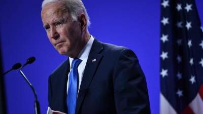 El presidente de Estados Unidos, Joe Biden, habla en la Conferencia de las Naciones Unidas sobre el Cambio Climático COP 26