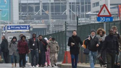 Cientos de personas fueron evacuadas de los alrededores del atentado.