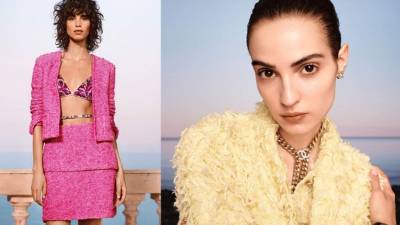 Bautizada 'Paseo por el Mediterráneo', esta colección de la diseñadora Virginie Viard. Fotos Instagram