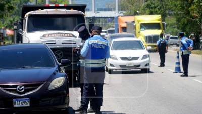 Más de 19,000 policías se han instalado en los diferentes ejes carreteros para brindar seguridad y orden en esta Semana Santa.