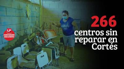 Al menos 728 centros educativos fueron dañados por los huracanes.