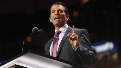 Donald Trump Jr, hijo mayor del presidentes estadounidense Donald Trump. EFE/Archivo