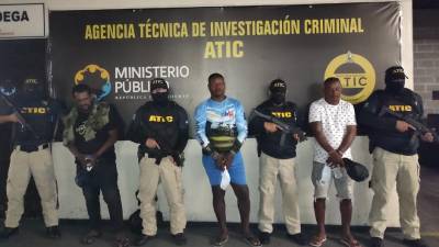 Los tres permanecerán en la cárcel de Siria, en El Porvenir, Francisco Morazán.