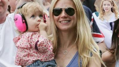 La hija mayor de la actriz y el vocalista de Cold Play cumplió quince años este 14 de mayo.