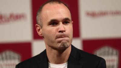 Andrés Iniesta jugará en la Liga de Japón a sus 34 años de edad. FOTO AFP