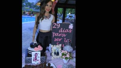 Linda Mariel Sanabria se casará el 8 de marzo con Edgardo Turcios.