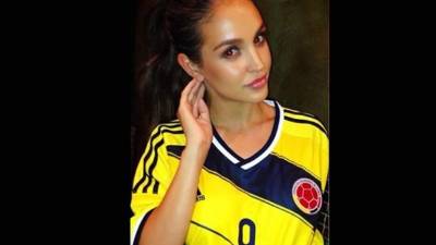 La fotografía que subió Jaclyn Swedberg apoyando a Colombia.