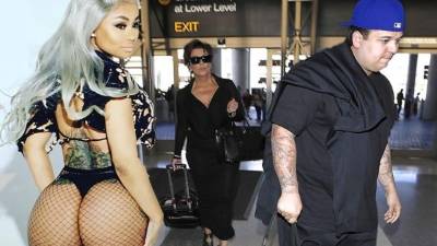 Esta es la nueva novia del hermano de las Kardashian, Rob Kardashian. La modelo Blac Chyna es su nueva pareja.