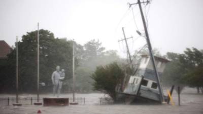 Carolina del Norte es uno de los estados que está siendo fuertemente azotado. Foto: AFP