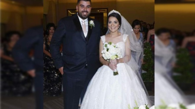 José Limére y Jessica Aguirre Mendoza llevaban varios años de bonito noviazgo. Fotos: Amílcar Izaguirre.