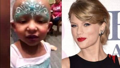 alene Salinas (4) y Taylor Swift.