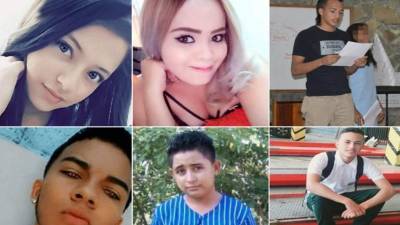 Expertos de seguridad en Honduras coinciden que la mayoría de los estudiantes asesinados es porque se negaron a partenecer a maras y pandillas o por ser parte de movimientos de protesta en sus centros educativos. Algunos de los rostros que aparecen aquí murieron por riñas personales y delincuencia común.