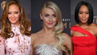 Los peinados en ondas con raya lateral les lucen genial, pero el corte Bob lacio con raya enmedio no es la excepción.