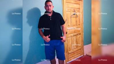 Fotografía en vida de Samuel Alexander Navas, asesinado en San Pedro Sula.