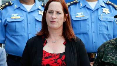 Heide Fulton, encargada de Negocios de la Embajada de Estados Unidos en Honduras.