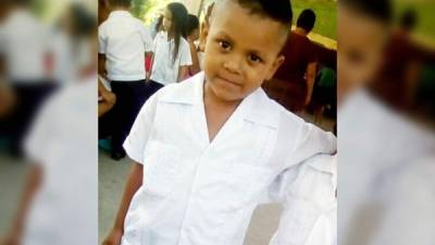 El niño Edgardo Ariel Reyes murió el lunes 3 de julio.