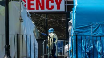 Nueva York se ha convertido en el foco de la pandemia en EEUU. Foto: AFP