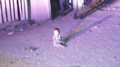 El niño fue entregado a la fiscalía de niñez.