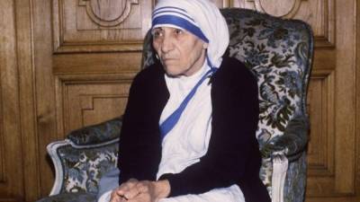 La madre Teresa fue galardonada con el Premio Nobel de la Paz en 1979. Foto: AFP/Pascal George