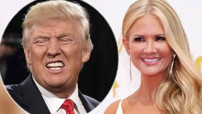 La presentadora Nancy O’Dell habla de Trump.