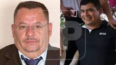 Foto en vida del ex diputado Hugo Pinto y su amigo Melvin Solís.