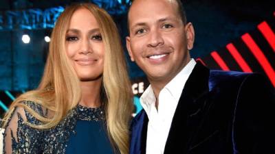 Jennifer López y Alex Rodríguez// Foto archivo