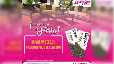Diario LA PRENSA y Lady Lee premian la preferencia de los lectores y clientes con la promoción “Nos ponemos de fiesta”.
