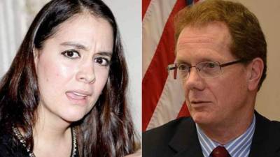 El embajador James Nealon se refirió a la expalillona Ilsa Molina.