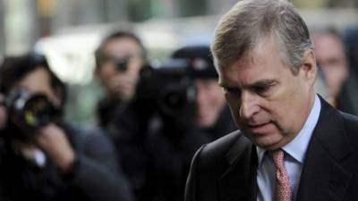 El príncipe Andrés es el quinto en la línea de sucesión al trono de Inglaterra.