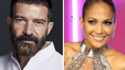 Antonio Banderas y Jennifer Lopez.
