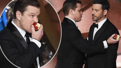 l Emmy a Mejor programa de variedad hablado lo ganó Last Week Tonight With John Oliver, y Jimmy Kimmel, conductor de la ceremonia que estaba ternado en la misma categoría, tuvo que soportar el 'gaste' de Matt Damon.