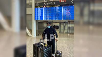 Romell Quioto ya se encuentra en Toronto, Canadá.
