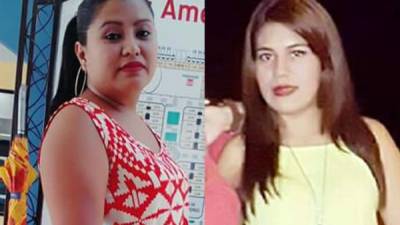 Dunia Xiomara Murillo Reyes (34) e Irma Quintero (21) son las dos jóvenes asesinadas ayer en Choloma, Cortés.