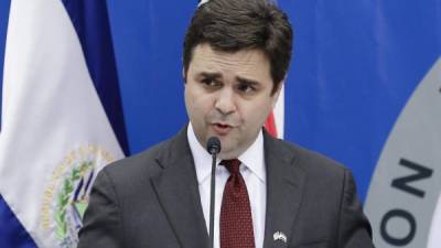 Ricardo Zúniga, enviado especial de Estados Unidos para el Triángulo Norte.