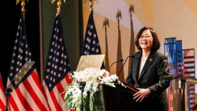 Tsai Ing-wen, presidenta de Taiwán.