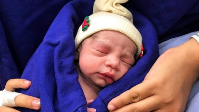 La bebé nació en el Hospital Universitario de Sao Paulo, está saludable y tiene un peso de 7.2 kilos.