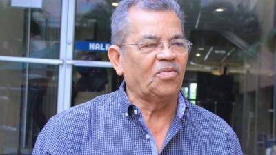 El presidente del Club de Leones Fraternidad San Pedro Sula, Luis Prudoth.