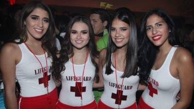 Antonella Kafati, Natalia Guillén, Eugenia Salgado e Isabela Pinto.