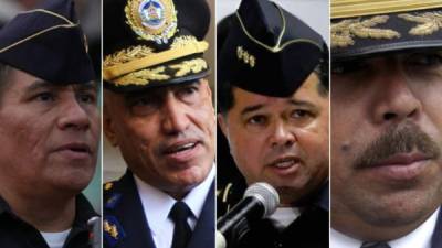 El actual jefe de la cúpula policial Félix Villanueva y los exdirectores Juan Carlos 'El Tigre' Bonilla, Ramón Sabillón y Salomón Escoto Salinas están citados ante el Ministerio Público.