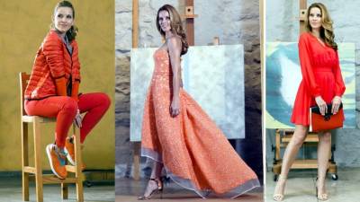 El naranja Es ideal para lucir en cualquier ocasión, sea con ropa cómoda para un día relajado o con siluetas suntuosas para un evento de gala.