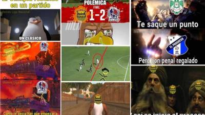 Los divertidos memes que dejó la disputa de la primera jornada del Torneo Clausura 2021, con Real España, Olimpia y Motagua como protagonistas.