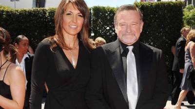 Robin Williams y Susan Schneider.