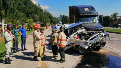 El accidente de esta mañana estuvo a punto de dejar como resultado una tragedia.