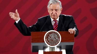 El presidente de México, Andrés Manuel López Obrador. EFE